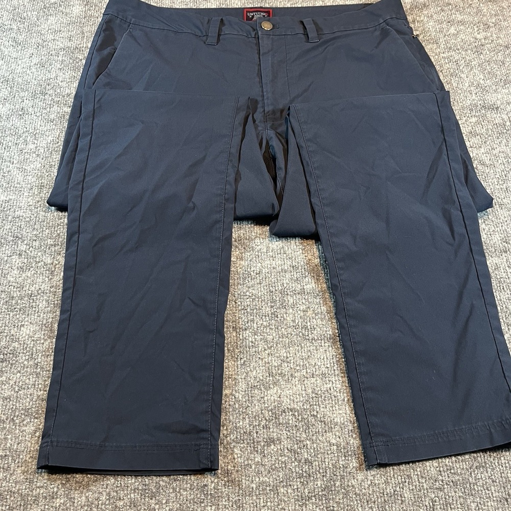 UNTUCKit Men's Chino Pants 34x32 Navy Blue Business‎ Comfort Office wear - Picture 6 of 9